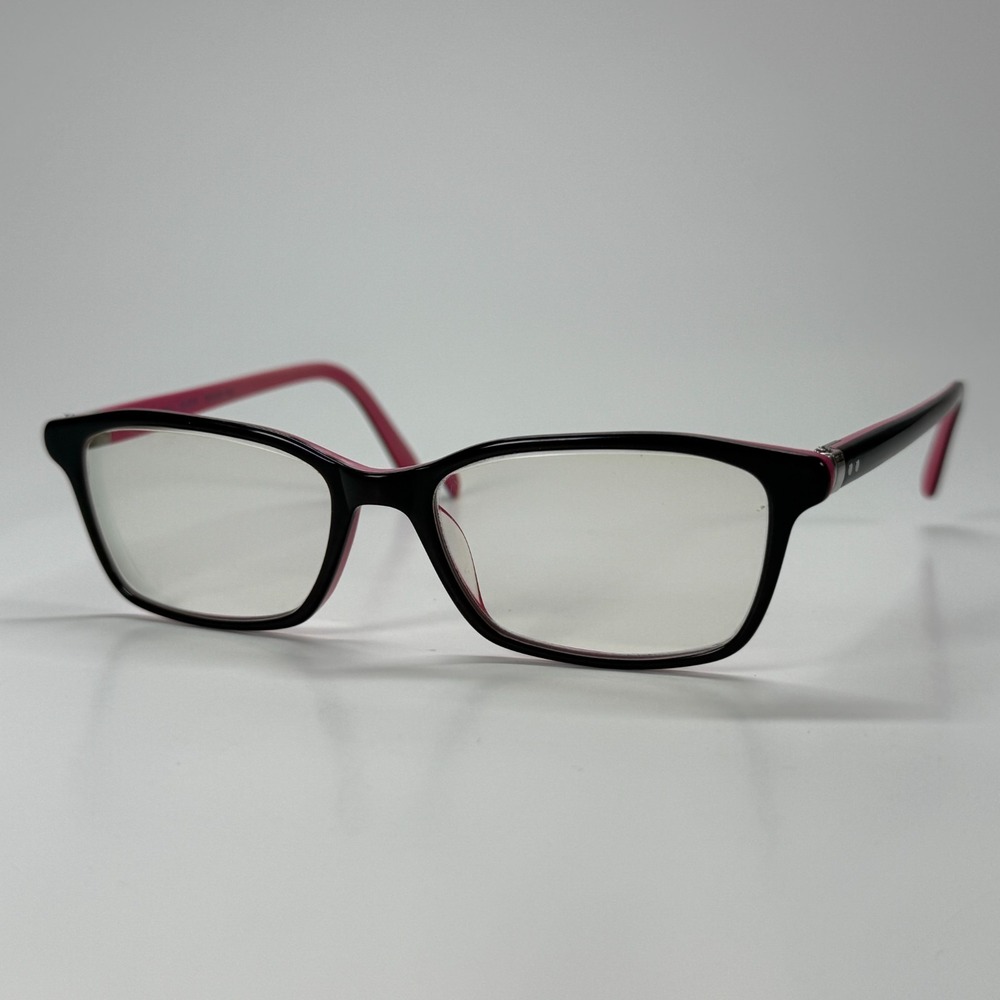 M+ 3011 Blkpk Eyeglasses Frame Only 50-16-142 Black Pink 980138673 Full Rim